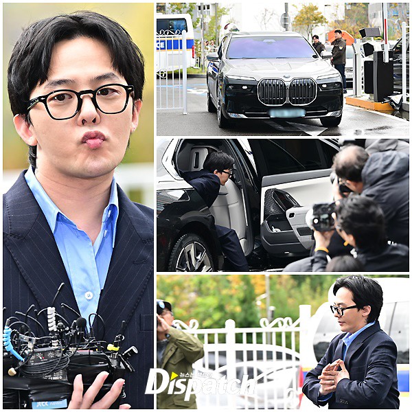 G-Dragon đi siêu xe đến cảnh sát trình diện sau cáo buộc ma tuý - Ảnh 1.