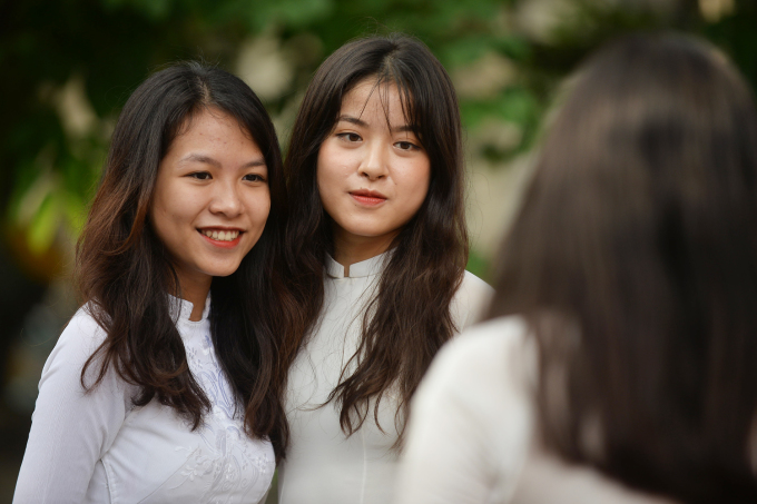 trường THPT Việt Đức (Hoàn Kiếm, Hà Nội) bế giảng năm học 2017-2018.